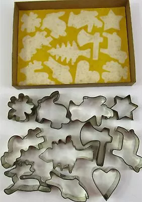 Cookie Cutters And Box Antique Veritas For All Seasons Country Store Ornaments   • $15.50