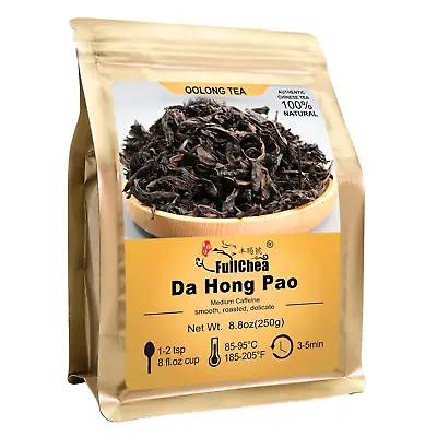 Fullchea - Da Hong Pao - Oolong Tea Loose Leaf - Wuyi Rock Tea - Tea From Wuyi M • $19.01