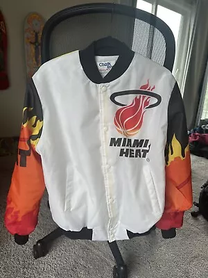 NBA Miami Heat Chalk Line Jacket - Medium - Vintage 90's • $300