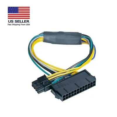 24pin To 8pin ATX Power Supply Cable For DELL Optiplex 3020 7020 9020 T1700 • $9.99