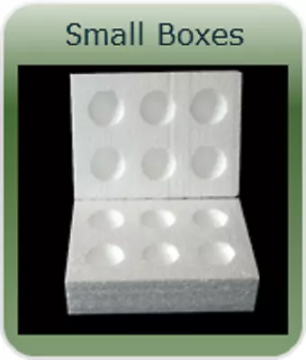 10 X 6 Hole Small Polystyrene Egg Boxes Hatching/incubation Chicken • £17