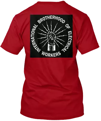 IBEW 186 Railroad Tee T-Shirt Made In The USA Size S To 5XL • $21.59