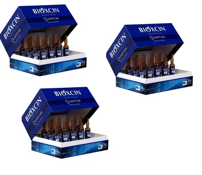 $139 • Buy 3 X BIOXCIN -Bioxsine  QUANTUM Serums 15 X 6ml Anti-Hair Loss Treatment  Ampules