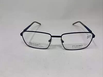 Morel Lightec Eyewear 30214l 56/18/145 Ng09 Navy Blue Eyeglasses Frame R978 • $340