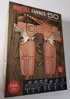 Mattel Fanner 50 Empty Box For Double Holster Early Version Like  Shootin Shell • $30