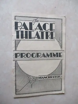 Xmas 1938 1939 Palace Theatre Manchester Dick Whittington Programme Pantomime • £4.75