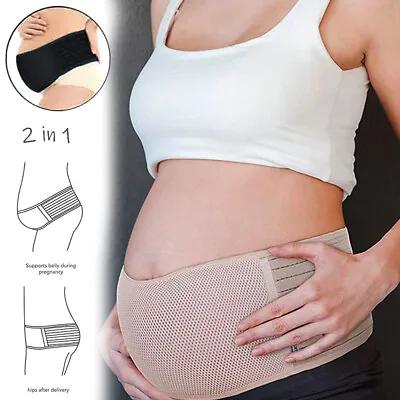 Maternity Belly Band Pelvic Pregnant Women Pregnancy Belly Support For Abdomen • $13.85