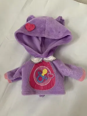 Disney Baby Alive Doll Hoodie Sweatshirt Purple Pacifier Logo (Hoodie Only) EUC • $6.95