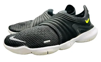 Nike Womens Free RN Flyknit 3.0 Shoes AQ5708-001 Size 8 Slip On Training Black • $70