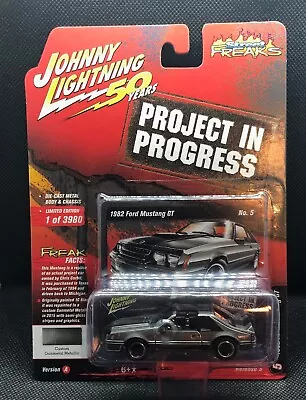 Johnny Lightning 50 Years Project In Progress 1982 FORD MUSTANG GT ( 1 Of 3980) • $9.99