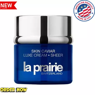 La Prairie Skin Caviar Luxe Cream Sheer - 1.7 Oz Anti-aging NIB • $124