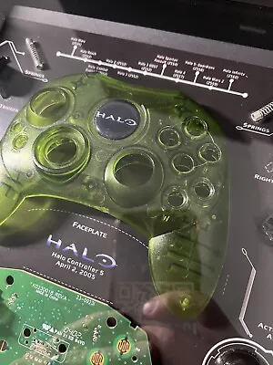 Xbox HALO Green Controller S Teardown In Shadow Box Wall Art • $250