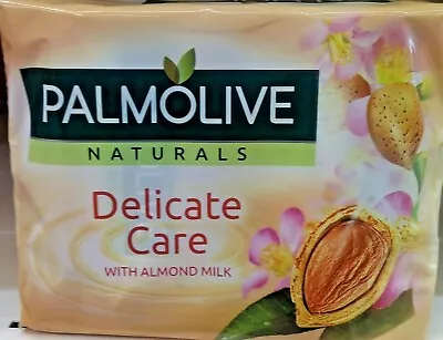 3 Soaps Palmolive Naturals Delicate Care With Almond Milk 90g (uk) • £9.59