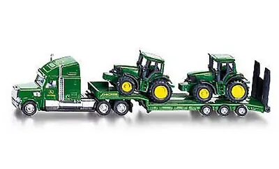£23.38 • Buy Siku 1837 - Farmer Series - 1/87 Low Loader With John Deere Tractors - New