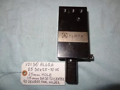 VDI 30 ALGRA E5 30X25 -70115 25 Mm HOLE TOOL HOLDER • $320