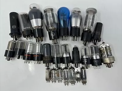 Vacuum Tube Art 5U4G 127 6l6 + Vintage Lot Of 27 Steam Punk Art PLZ READ! • $38.69