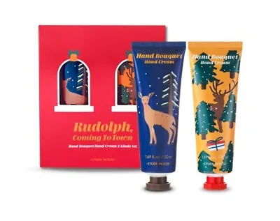 [ETUDE HOUSE] Rudolph Coming To Town Hand Bouquet Hand Cream / 2ea • $11.91