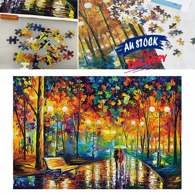 1000 Piece Puzzles Jigsaw For Adult Kids Home Decor Street View Romantic Puzzle • $17.99