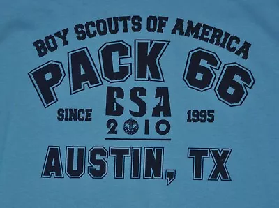 T-shirt Medium Boy Scouts Of America Austin Texas Pack 66 20 Inches Pit 2 Pit • $8.88