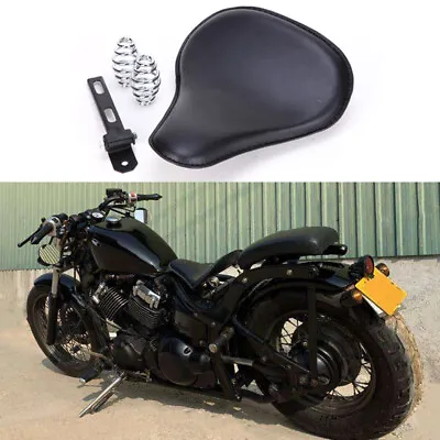 $87.58 • Buy Black Motorcycle Solo Seat Springs For Yamaha V Star 650 XVS 650/950 Suzuki S40