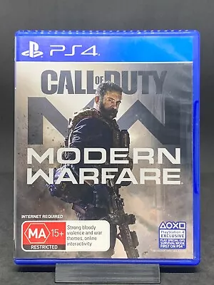 Call Of Duty Modern Warfare PS4 PlayStation 4 Sony PAL • $14