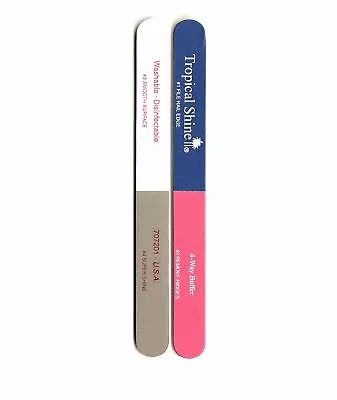 Tropical Shine Nail File Large 4-Way Buffer (Medium/Fine - Smooth/Shine) 7 1/2 I • $9.29