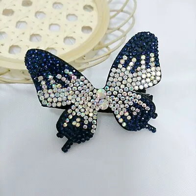 £3.49 • Buy 3D Moving Butterfly Hair Clips Hairpin Accessory Festival Party Wedding Bridal U