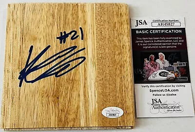 Karter Knox Signed 6x6 Parquet Floorboard Nba Basketball Overtime Elite Jsa Coa • $40.99