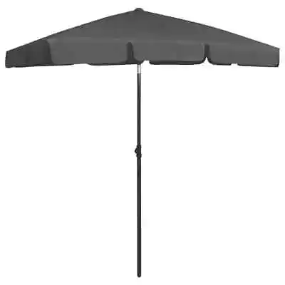 $48.95 • Buy Beach Umbrella Tilt Function Stylish Outdoor Garden Parasol Anti UV Canopy Shade