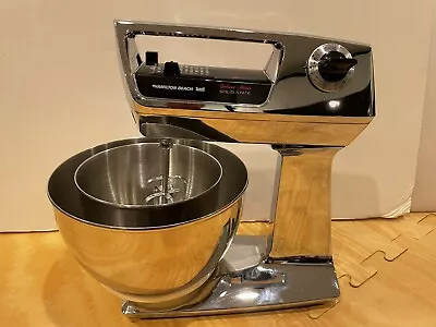 VINTAGE  Hamilton Beach Stand Mixer Model 40-5 Chrome 9 Speed Mixer • $60