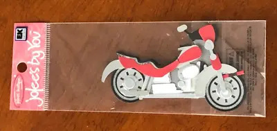 Jolee's By You  MOTORCYCLE  Layered 3-D Sticker ~ Rare And HTF • $4.85