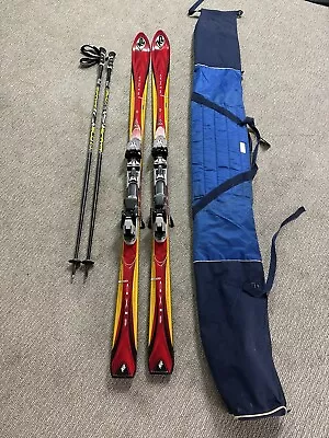 K2 Axis Skis With Marker Bindings. 181 Cm Nice Condition!! With Bag And Poles • $99