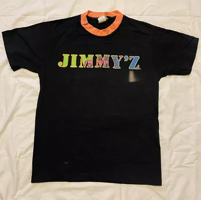 Vintage Jimmy’z Shirt Black Size M Single Stitch 80’s Surf Skate Made In USA • $75