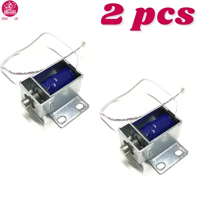 9V-6V DC Solenoid Electric Door Lock / Mini Electric Bolt Safe Box Cabinet Lock • $20