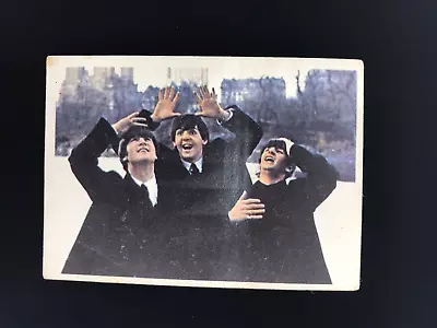 The Beatles Diary Bubble Gum Color Card Topps 1964 #59A TCG • $2