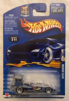 Hot Wheels/35th Anniversary/ Super Modified Race Car Blue/Vintage 2002/Brand New • $1.99