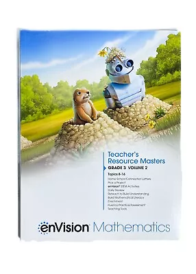 EnVision Math 2020 Teacher Resource Masters Grade 3 Volume 2 NEW Homeschool • $29.99