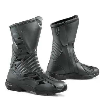 Motorcycle Boots Womens | Forma Galaxy Black Touring Street Waterproof Road Lady • $87.60