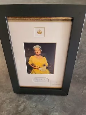 Hrh Queen Elizabeth Queen Mother Signed 6 X 4 Framed Photo Print 3 Charity List • £7.99