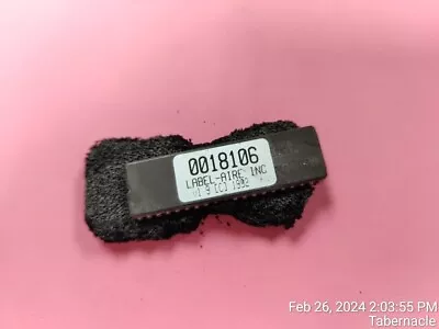 Label Aire 2115 CPU IC 0018106 Stepper -1000 Version 1.9 • $40