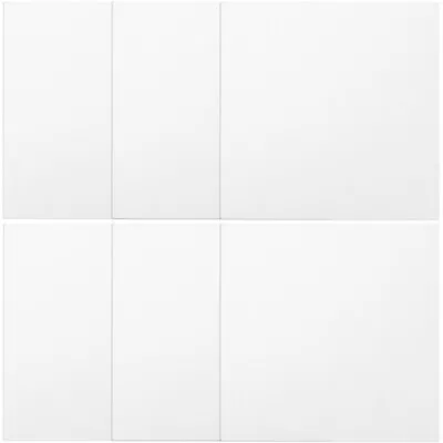  6 Pcs Cotton Oil Painting Board Mini Canvas Drawing Pad For Grid • £20.68