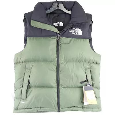 The North Face 1996 Retro Nuptse Nylon Vest In Thyme - Men's Size Small • $69.99