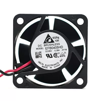 DELTA EFB0405HD 4020 5V 0.38A 4CM High Volume USB Server Fan • $12.79