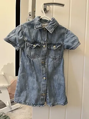 Zara Baby Girl Denim Dress • £8