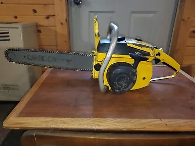 McCulloch Pro Mac 55 Chainsaw Power Head Only Runs Good Used Chainsaw  • $225