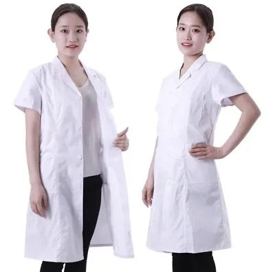 Women’s White Lab Coat/ Beauty Salon/ Nail Salon/ Esthetician Uniform • $22