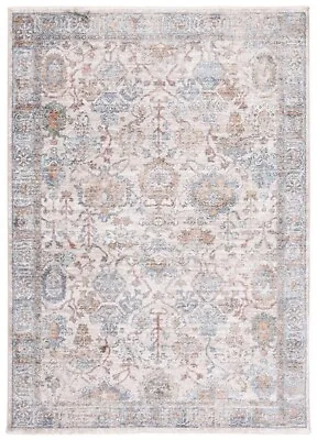 $359.50 • Buy William Morris Style Arts & Crafts Traditional Blue Rust Area Rug *FREE SHIPPING