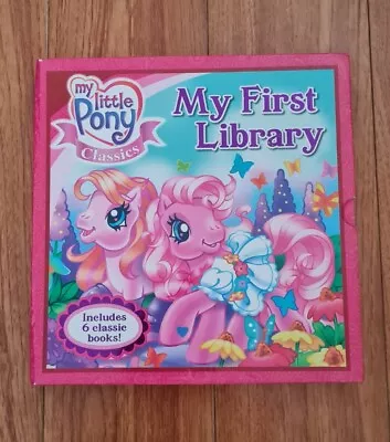 My Little Pony Classics My First Library Box Set Collection Of 6 Picture Books • £12.53