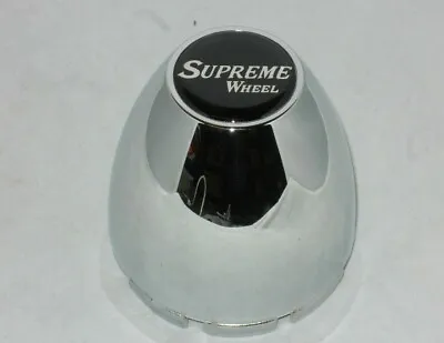 1 - Supreme 3-¼  Diameter Bore 98-1163 Dome Bullet Wheel Rim Chrome Center Cap • $17.99