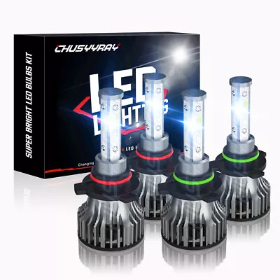 For MACK Vision CX CXN Truck 1998-2015 4PC 6000K LED Headlight Bulbs Kit • $34.99